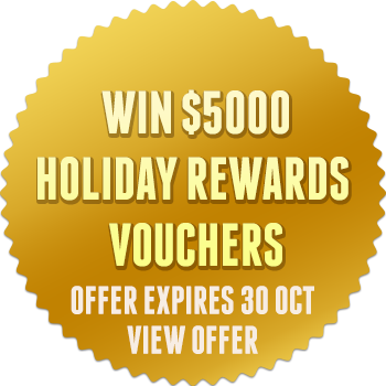 Win $5000 Holiday Rewards Vouchers